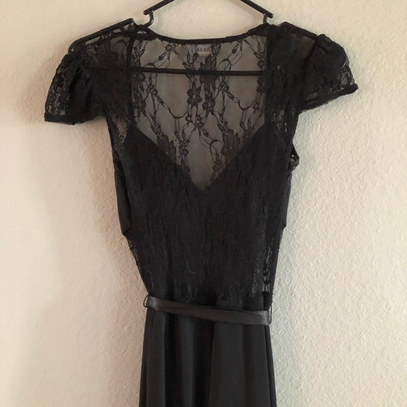 Black Lace Dress - Picture 3 of 3
